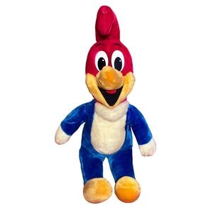 Rare 1989 Walter Lantz Woody Woodpecker Plush Toy Red Large Excellent Carton
